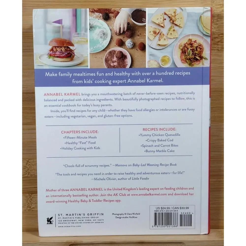 Real Food Kids Will Love by Annabel Karmel - Cookbook for Toddlers and‎ Up